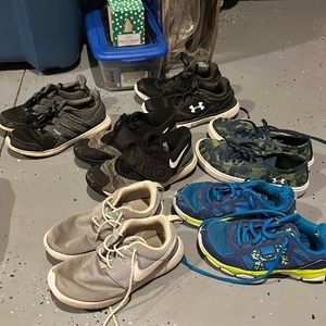 Bundle of boys shoes